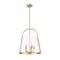 Z-Lite Archis Pendant, 5-Light, 18 In.W x 21 In.H, Modern Gold/Clear 3041P18-MGLD - alternate 4